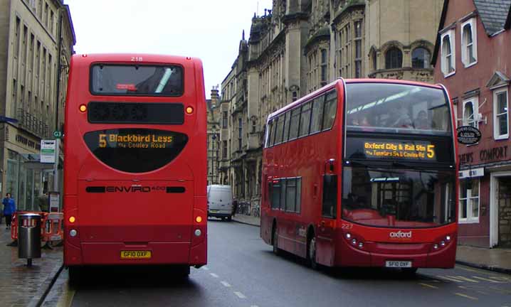 Oxford Bus Company Scania N230UD Alexander Dennis Enviro400 227